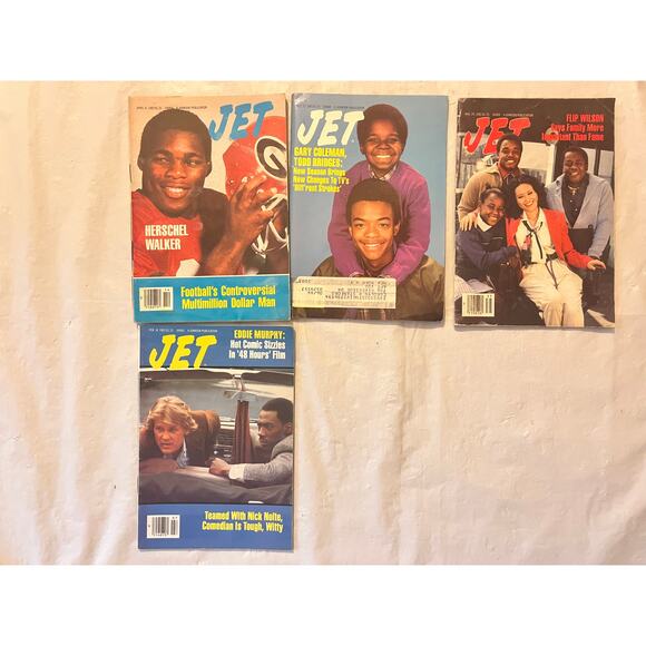 Vintage Jet Magazines Lot (34) 1983 Michael Jackson Rick James Barry White Cosby - Picture 7 of 12